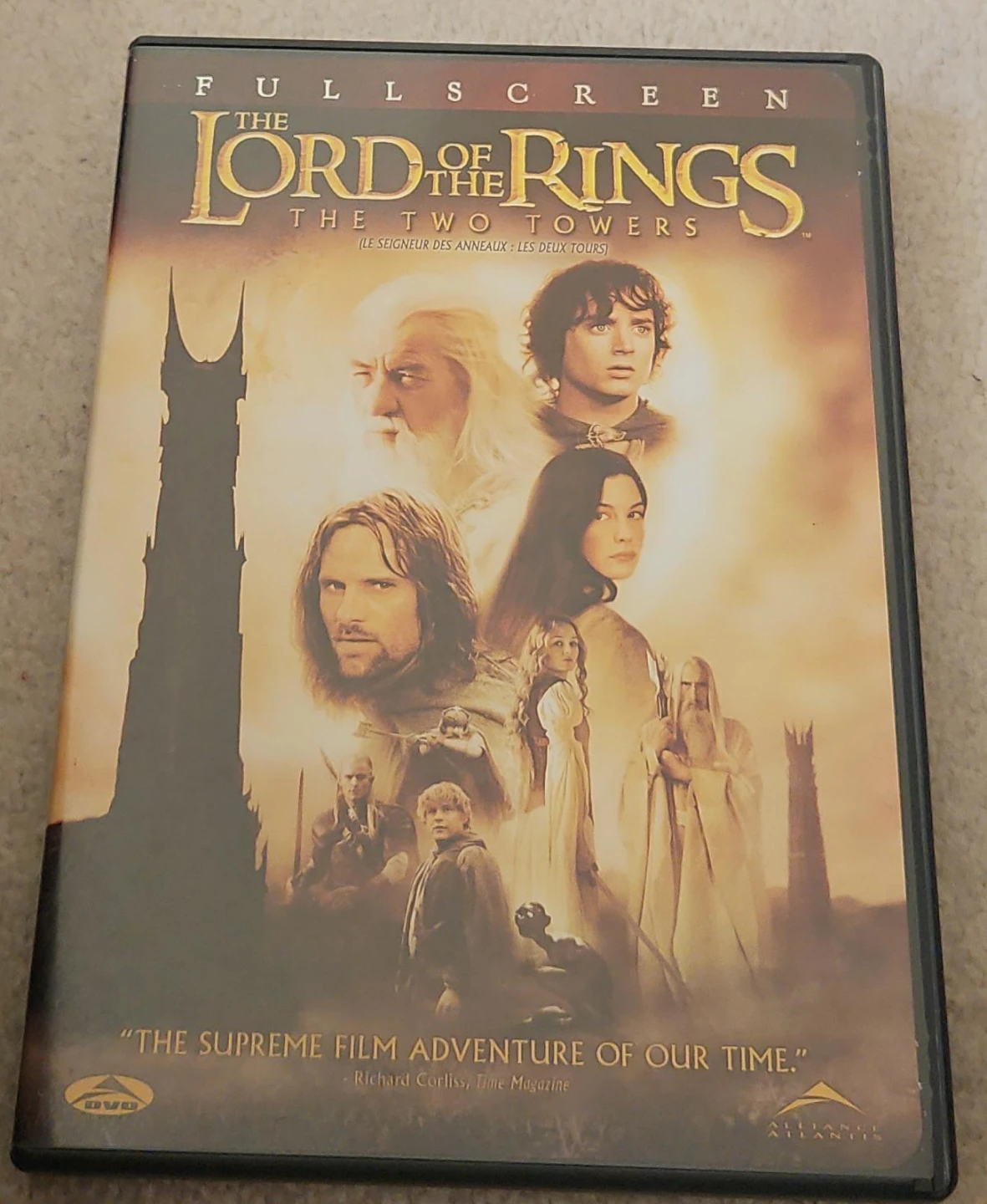 Lord of the Rings: The Two Towers DVD