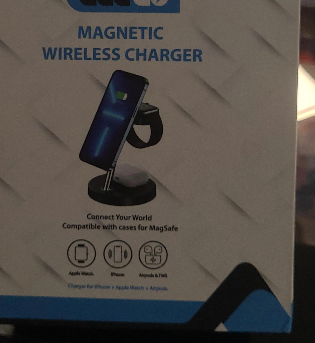 Magnetic Wireless Charger for iPhone, Apple Watch, Airpods