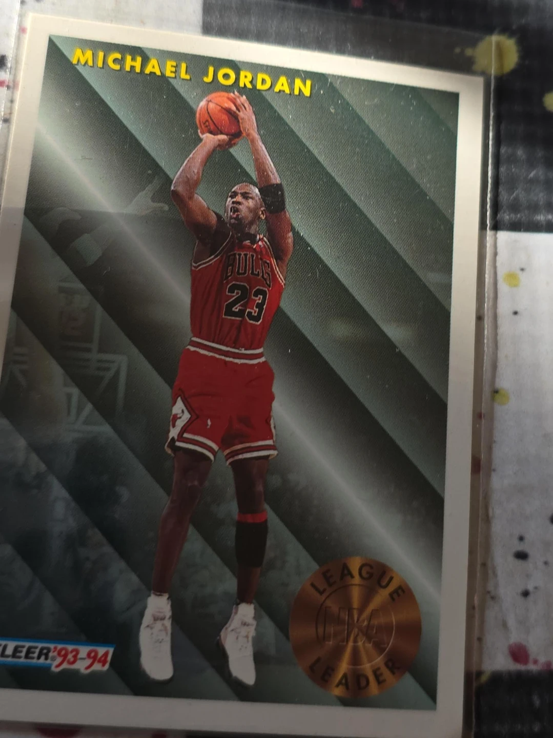 Michael Jordan Fleer '93-94 Basketball Card