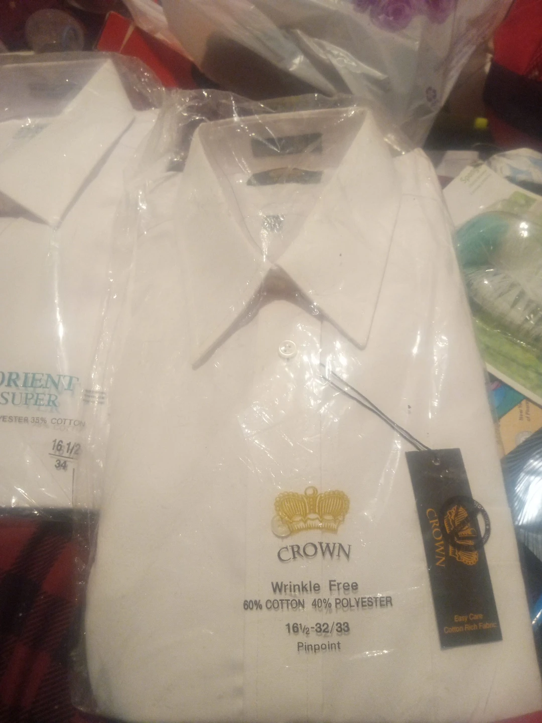 Crown Wrinkle Free Shirt - 16 1/2 - New in Package