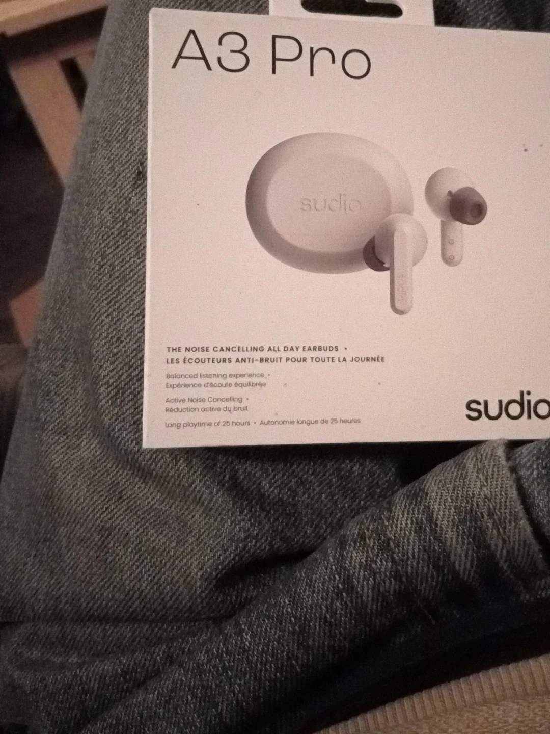 Sudio A3 Pro Noise Cancelling Earbuds