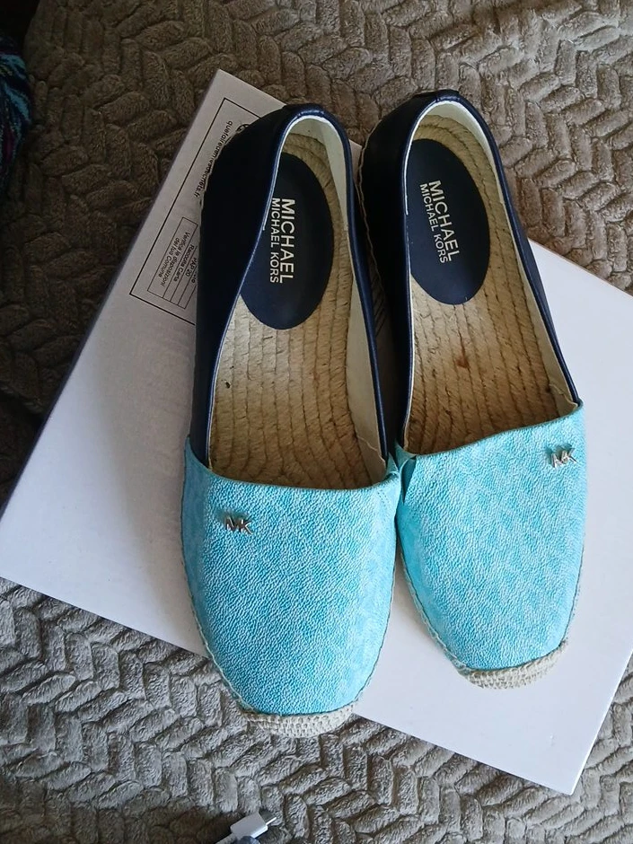 Michael Kors Espadrille Flats, Size 8.5