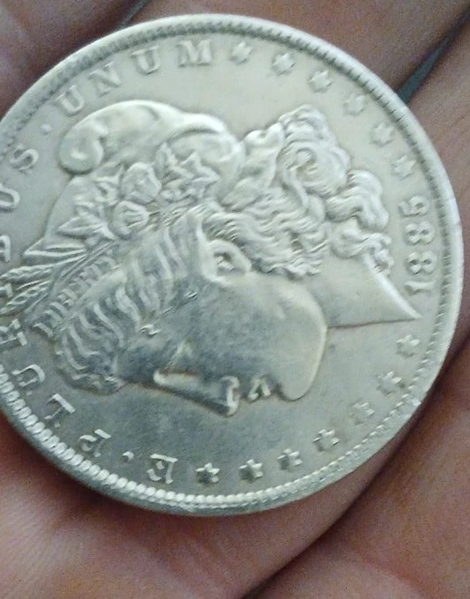 1886 Morgan Silver Dollar