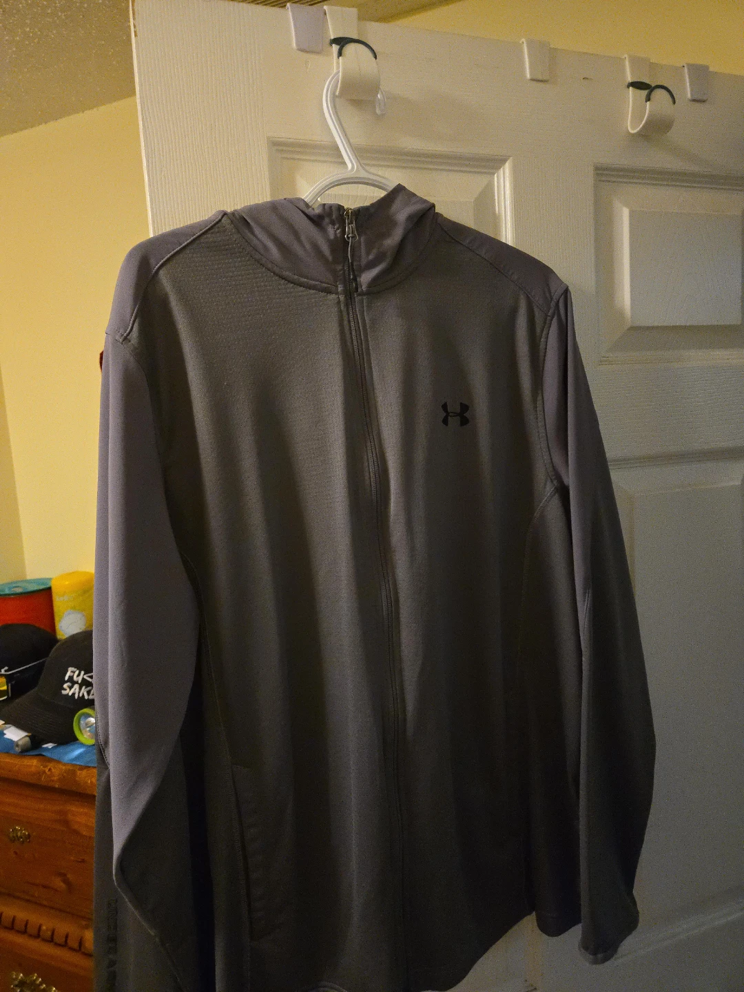 Under Armour XL Gray Full Zip Jacket