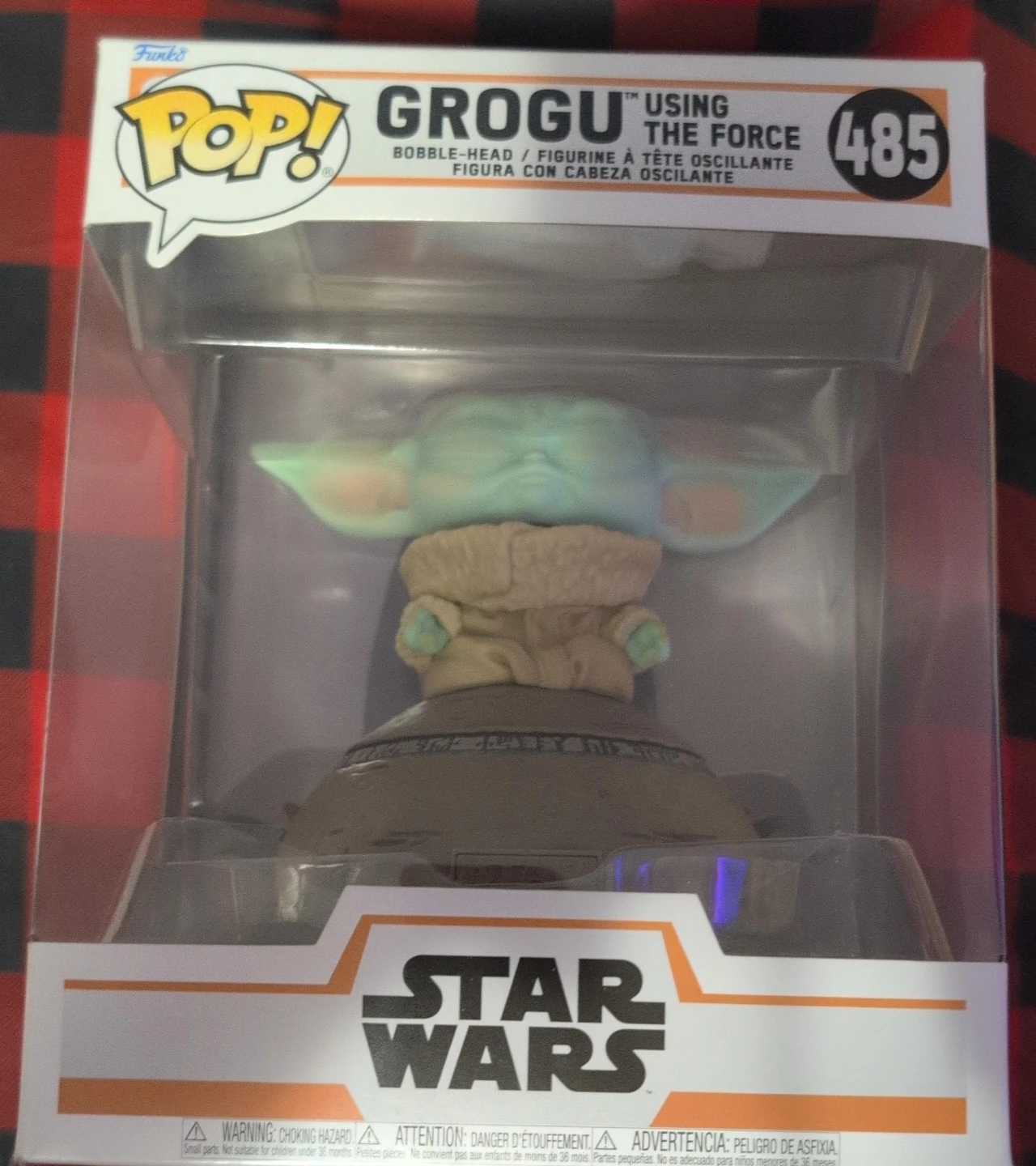 Funko Pop! Grogu Using The Force Bobble-Head #485