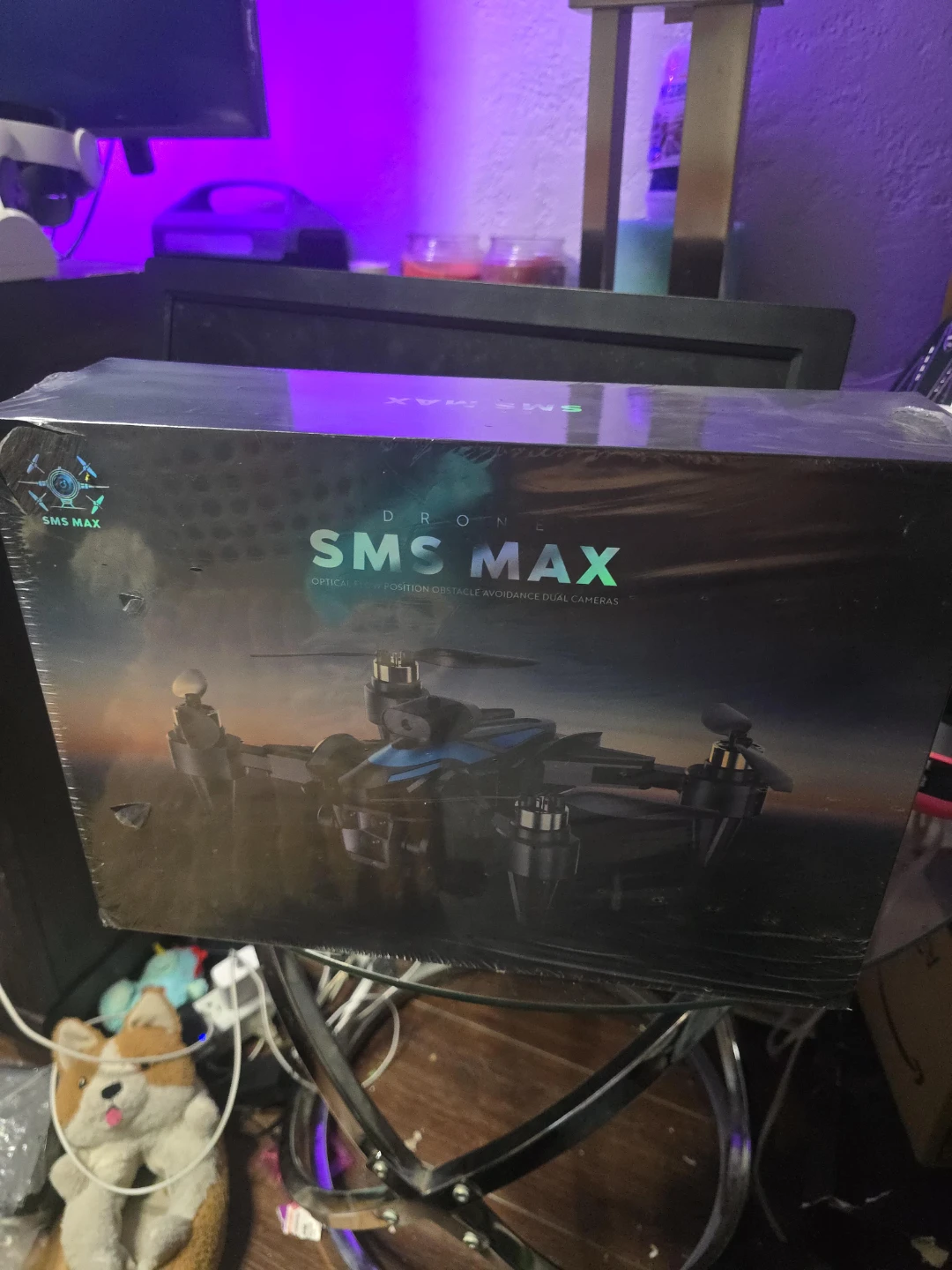 New SMS Max Drone - Optical Flow, Obstacle Avoidance