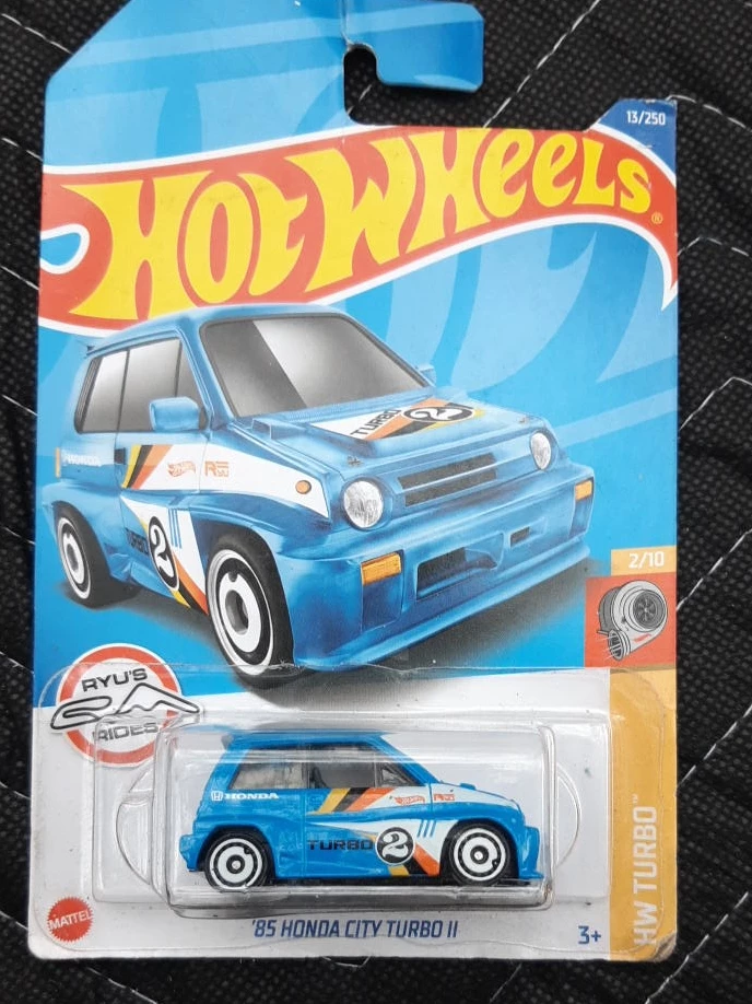 Hot Wheels '85 Honda City Turbo II - Blue