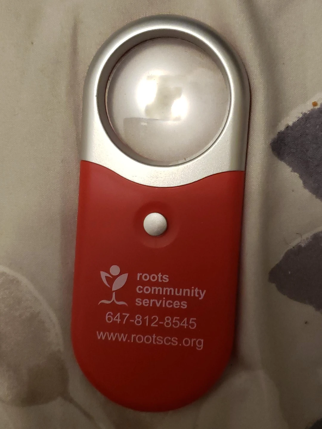 Roots Community Services Magnifying Glass
