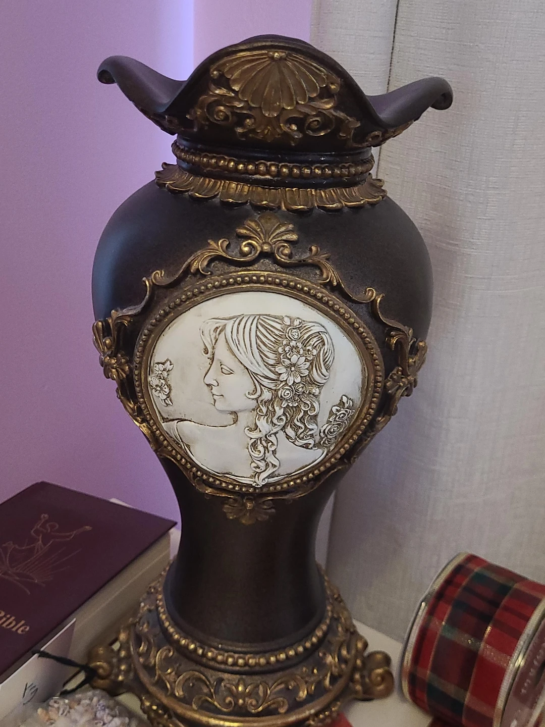 Decorative Vase with Roman Profile