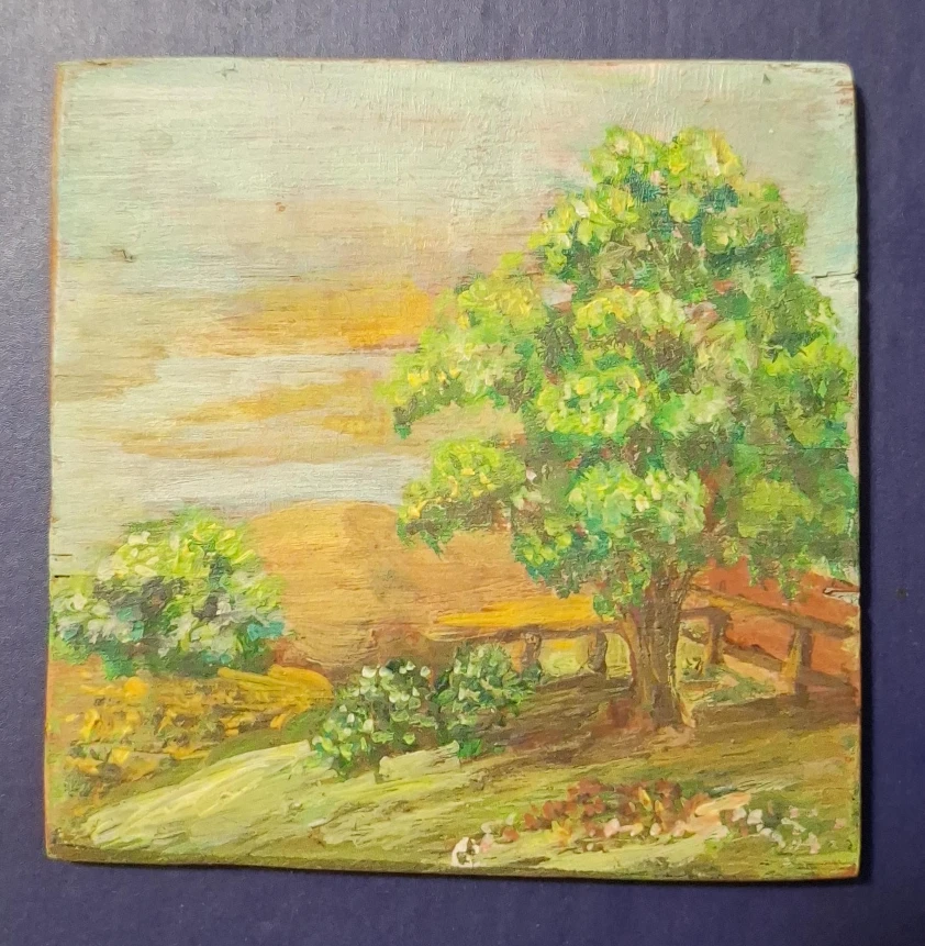 vintage garden art