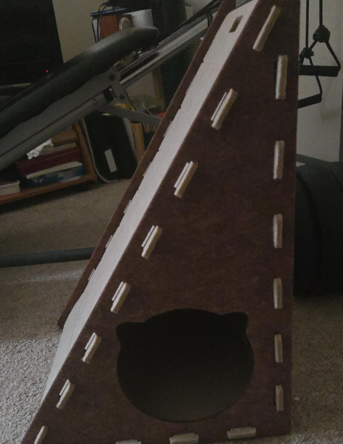 Triangle Cat House/Scratcher
