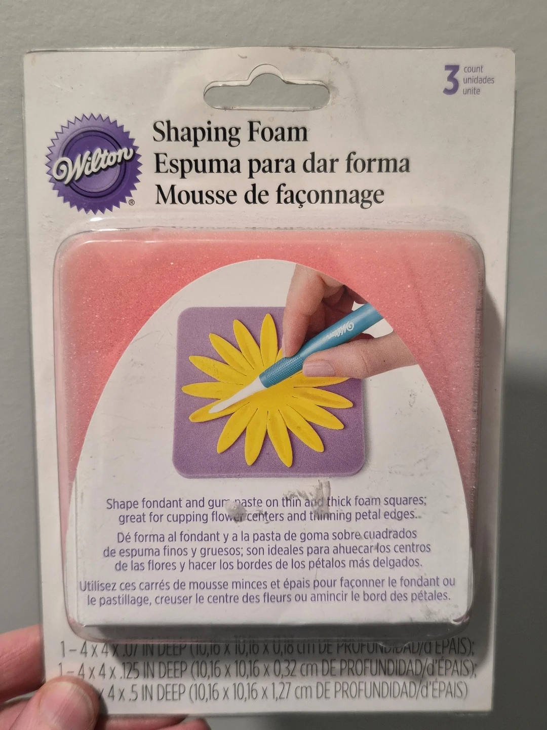 Wilton Shaping Foam - 3 Count
