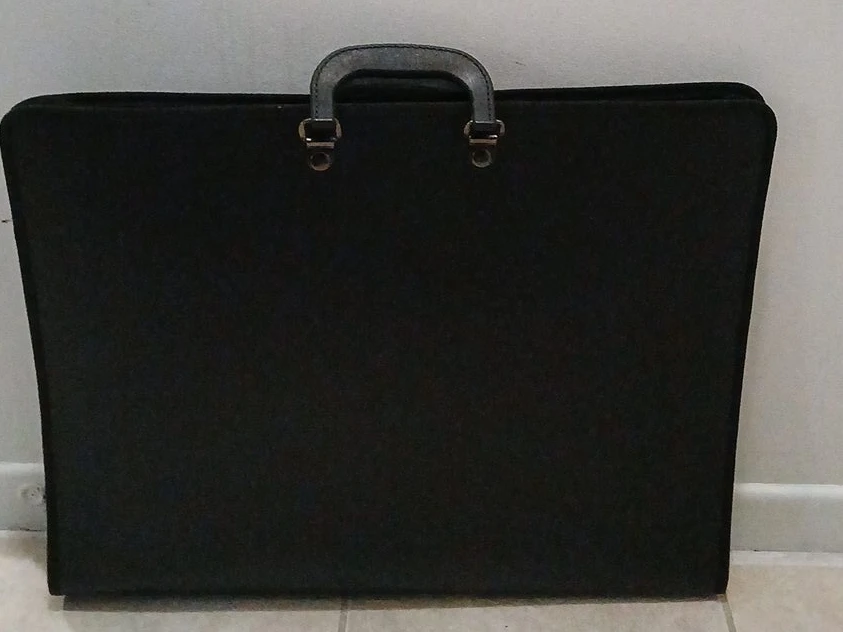 Black Portfolio Case