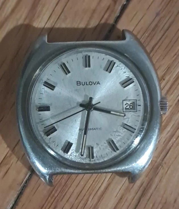 Bulova Vintage 1974 Automatic Watch (Case Only)