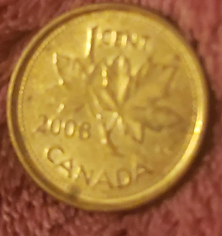 Canadian Penny - 2008 (70 of them for bundle)
