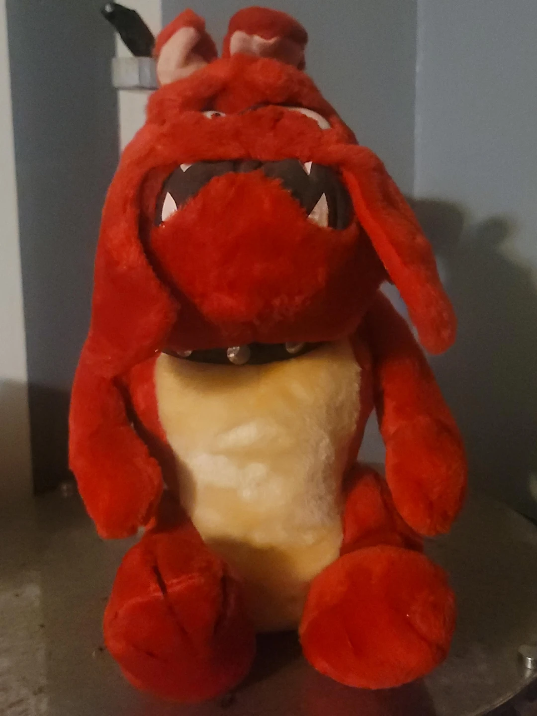 Red Plush Monster Toy