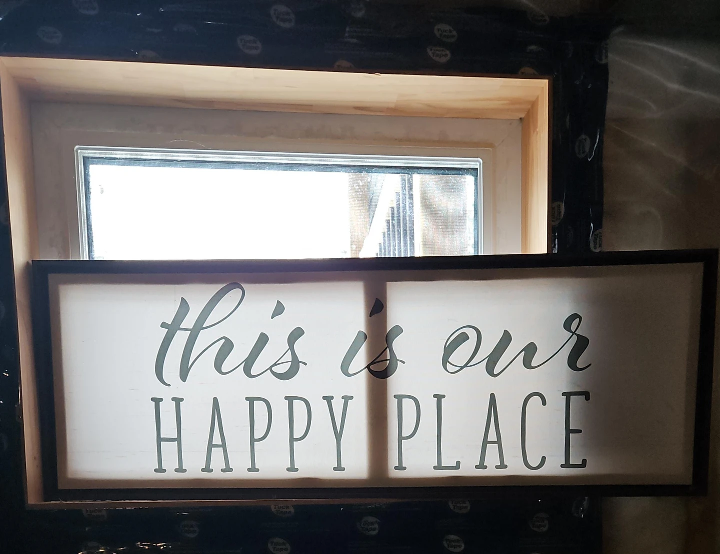 This is Our Happy Place Sign
