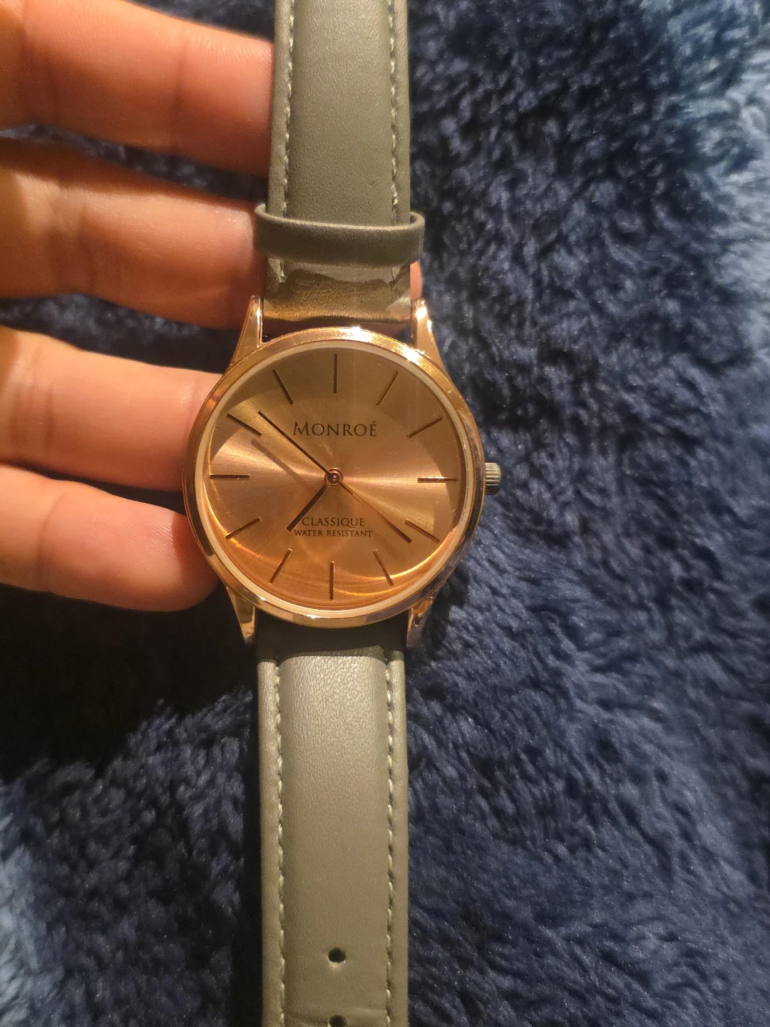 Monroe Classique Rose Gold Watch