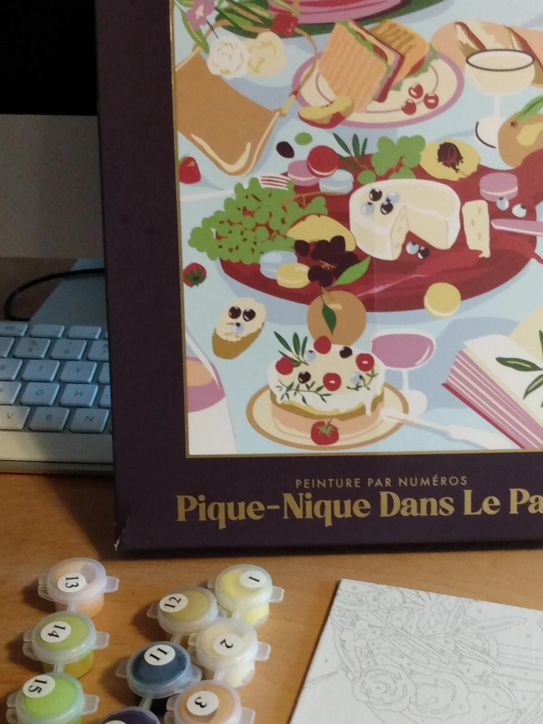 Paint by Numbers Kit - Pique-Nique Dans Le Pa