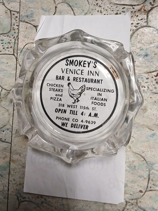 Chicago's Smokey's Venice Inn Ashtray
