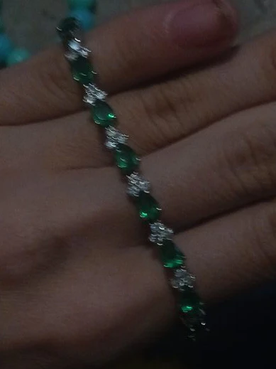 Emerald & Diamond Bracelet