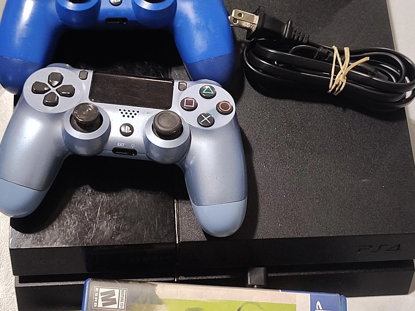 PlayStation 4 with 2 Controllers
