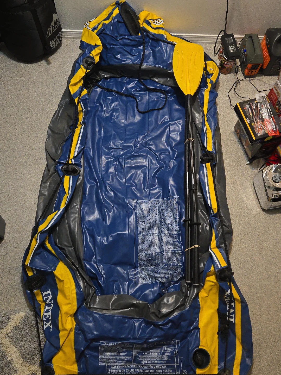 Intex Challenger 2 Person Inflatable Boat