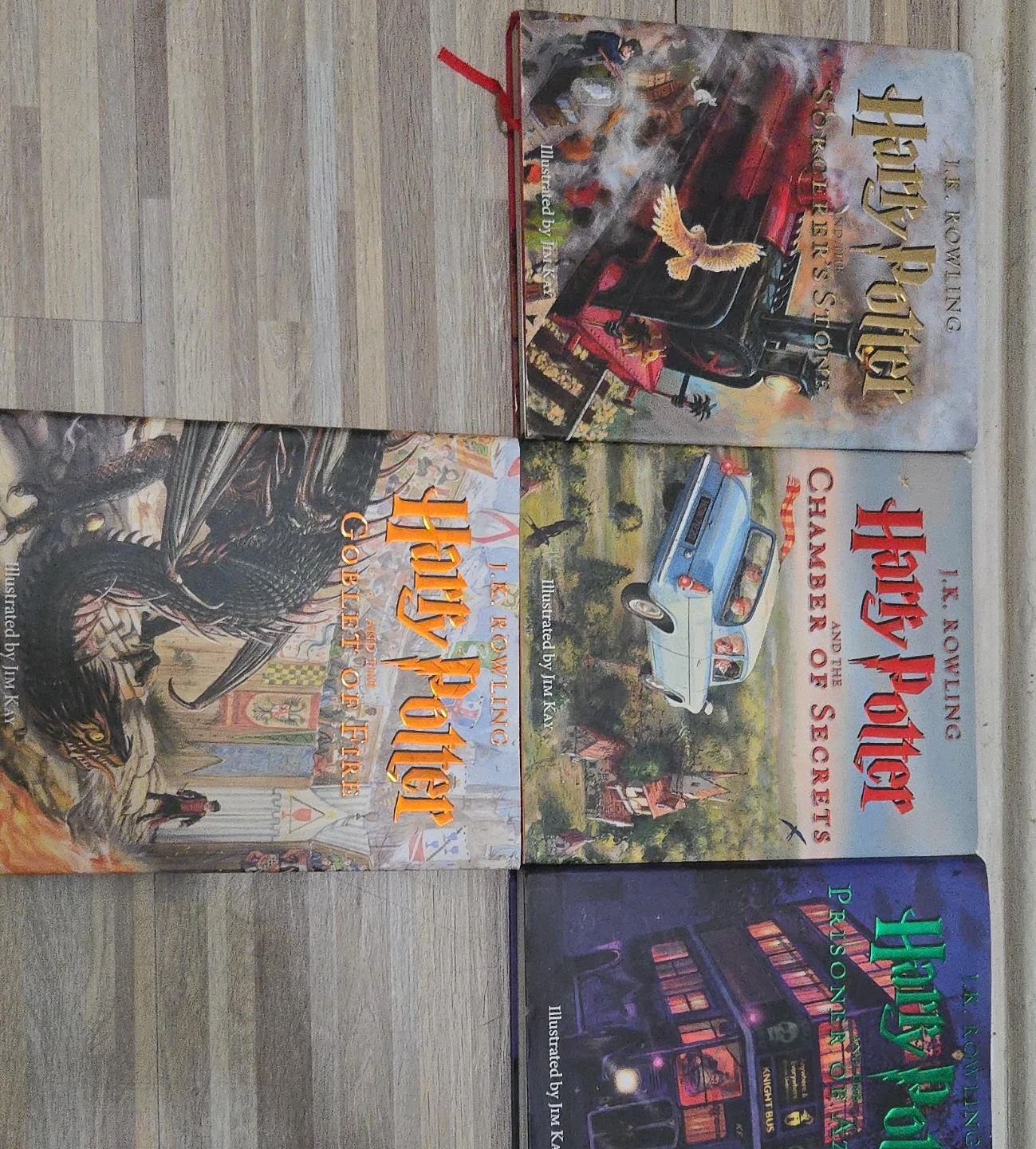 Harry Potter Illustrated Editions by J.K. Rowling - photo 2
