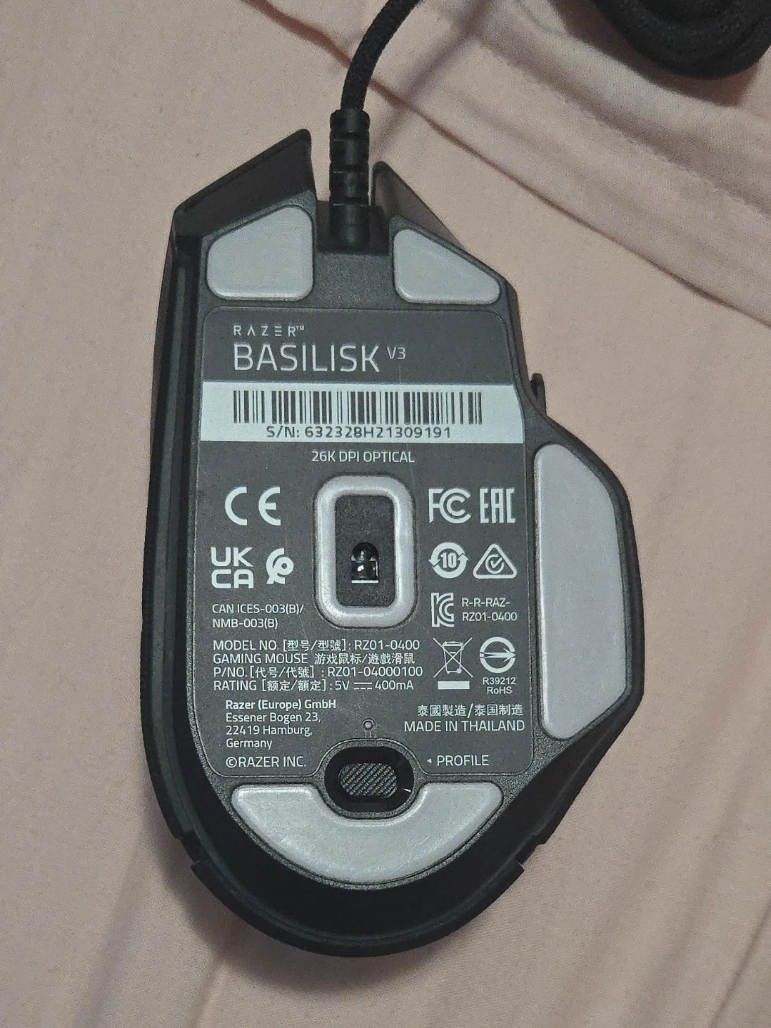 Razer Basilisk V3 Gaming Mouse