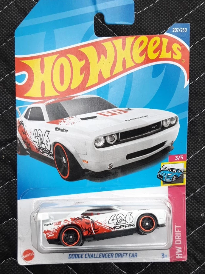 Hot Wheels Dodge Challenger Drift Car - HW Drift