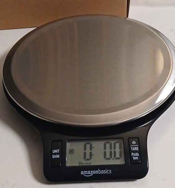 New AmazonBasics Digital Kitchen Scale