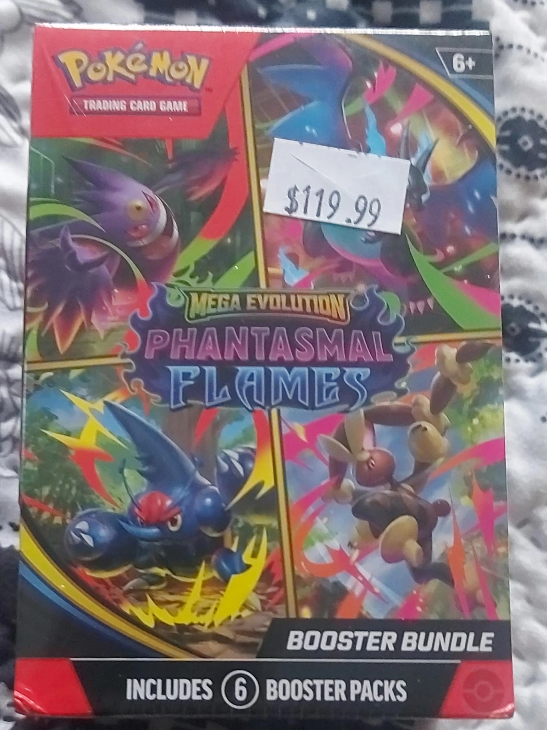 Trading Card Game Mega Evolution Phantasmal Flames Booster
