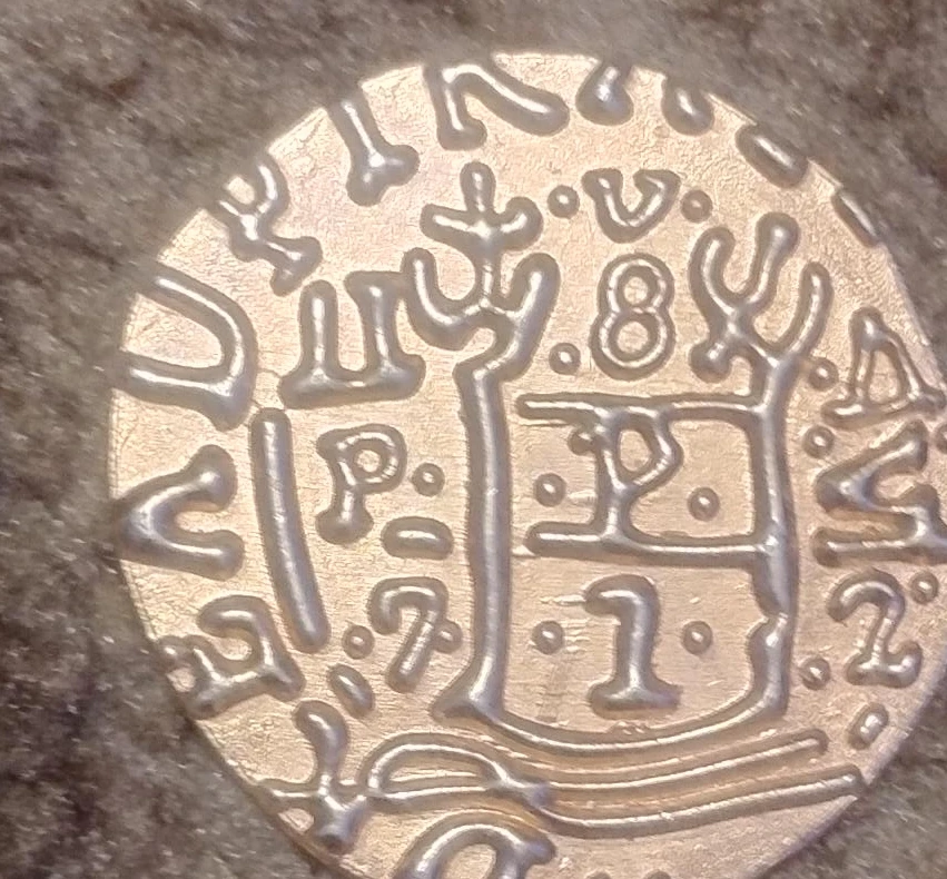 Vintage Coin with Unusual Markings