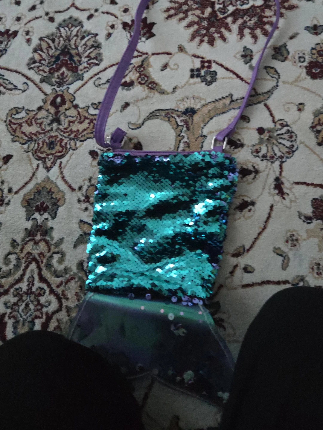 Mermaid Sequin Crossbody Bag