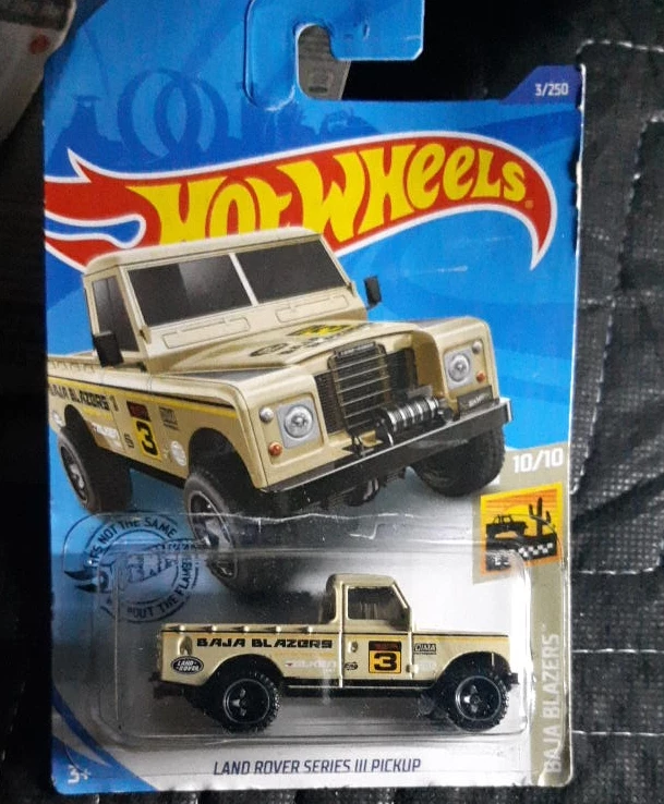 Hot Wheels Land Rover Series III Pickup