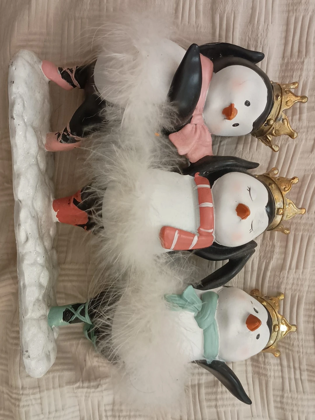 Set of 3 Decorative Penguins