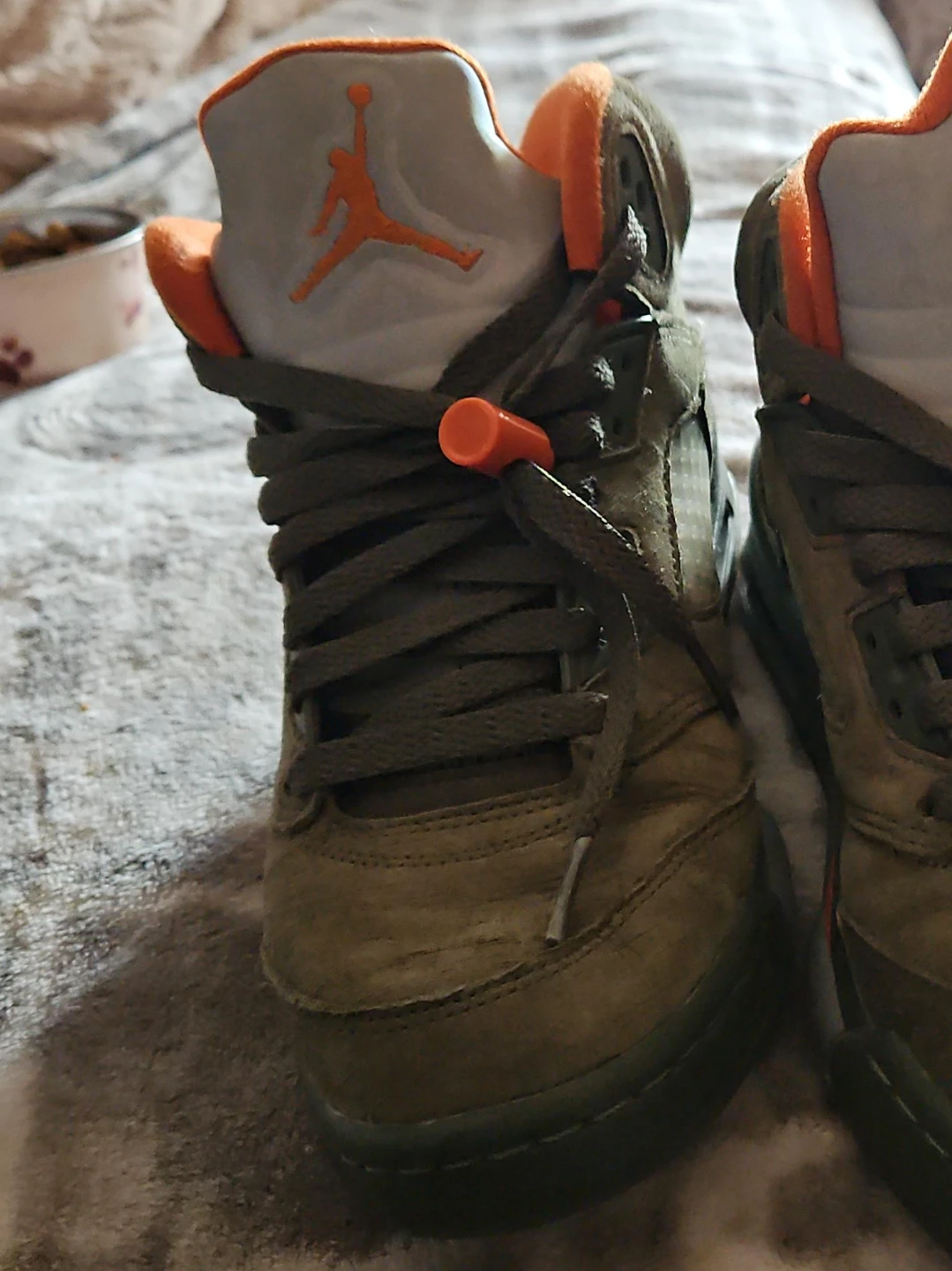 Air Jordan 5 Retro Olive Youth Size 6Y