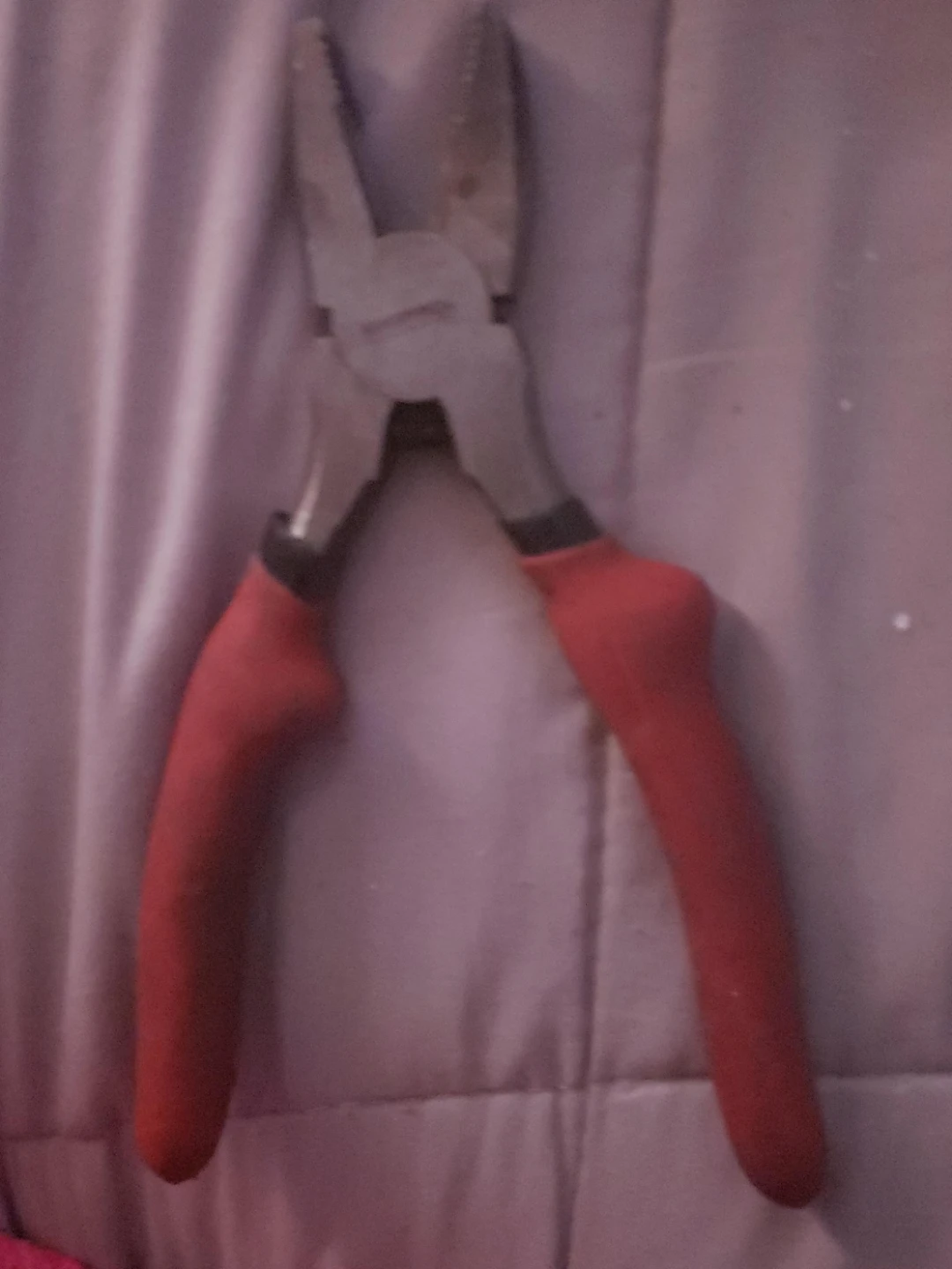 Pliers with Red Handles