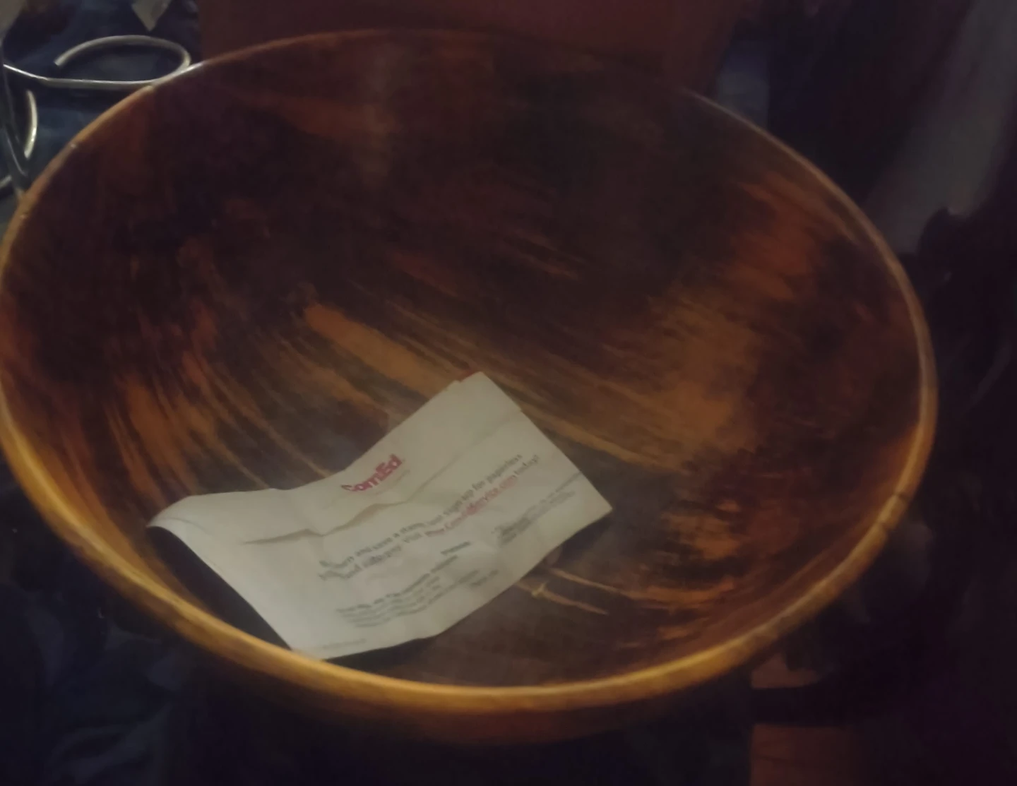 Wooden Serving Bowl