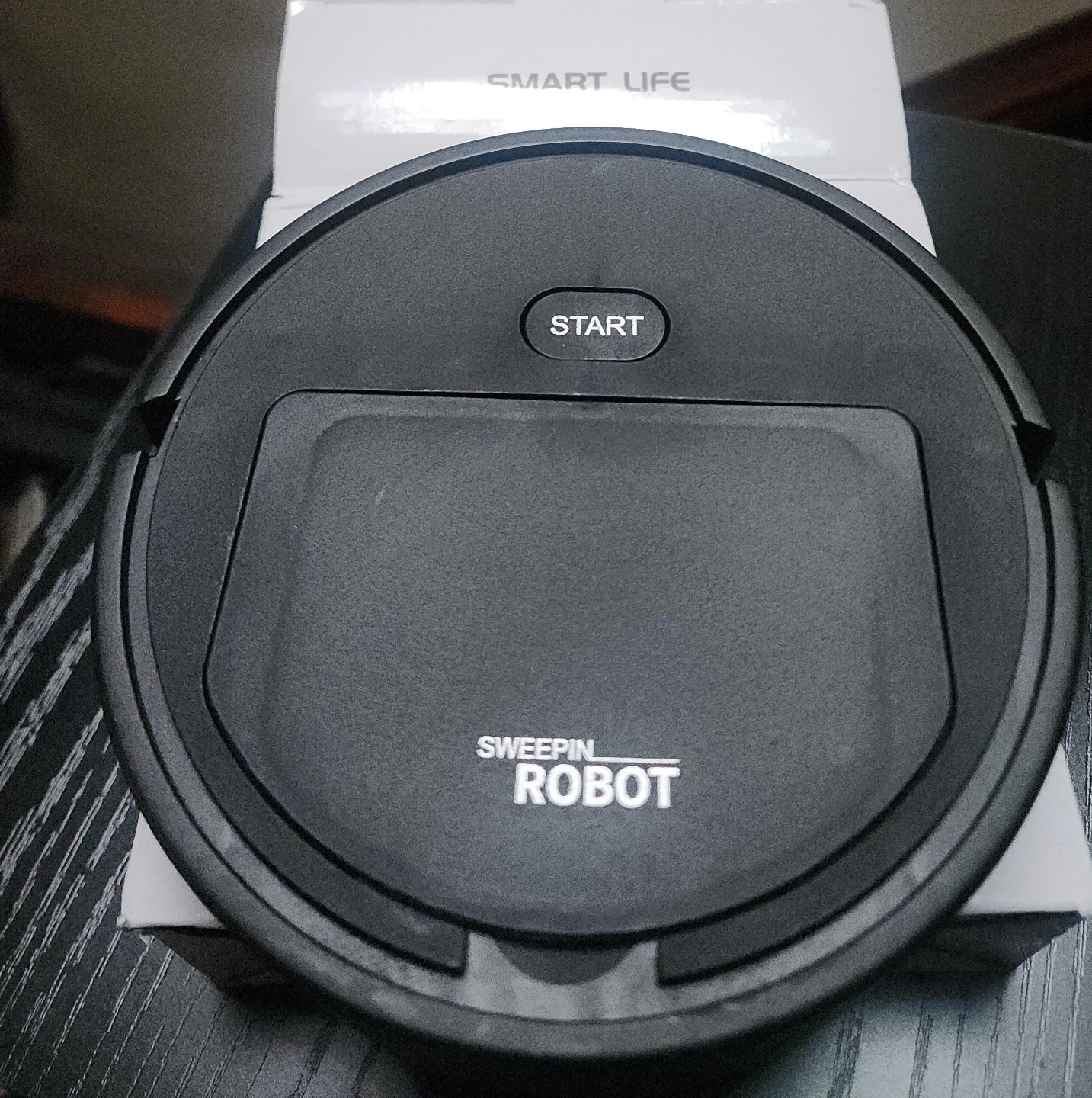 🥕 Smart Life Mini Sweeping Robot - Black