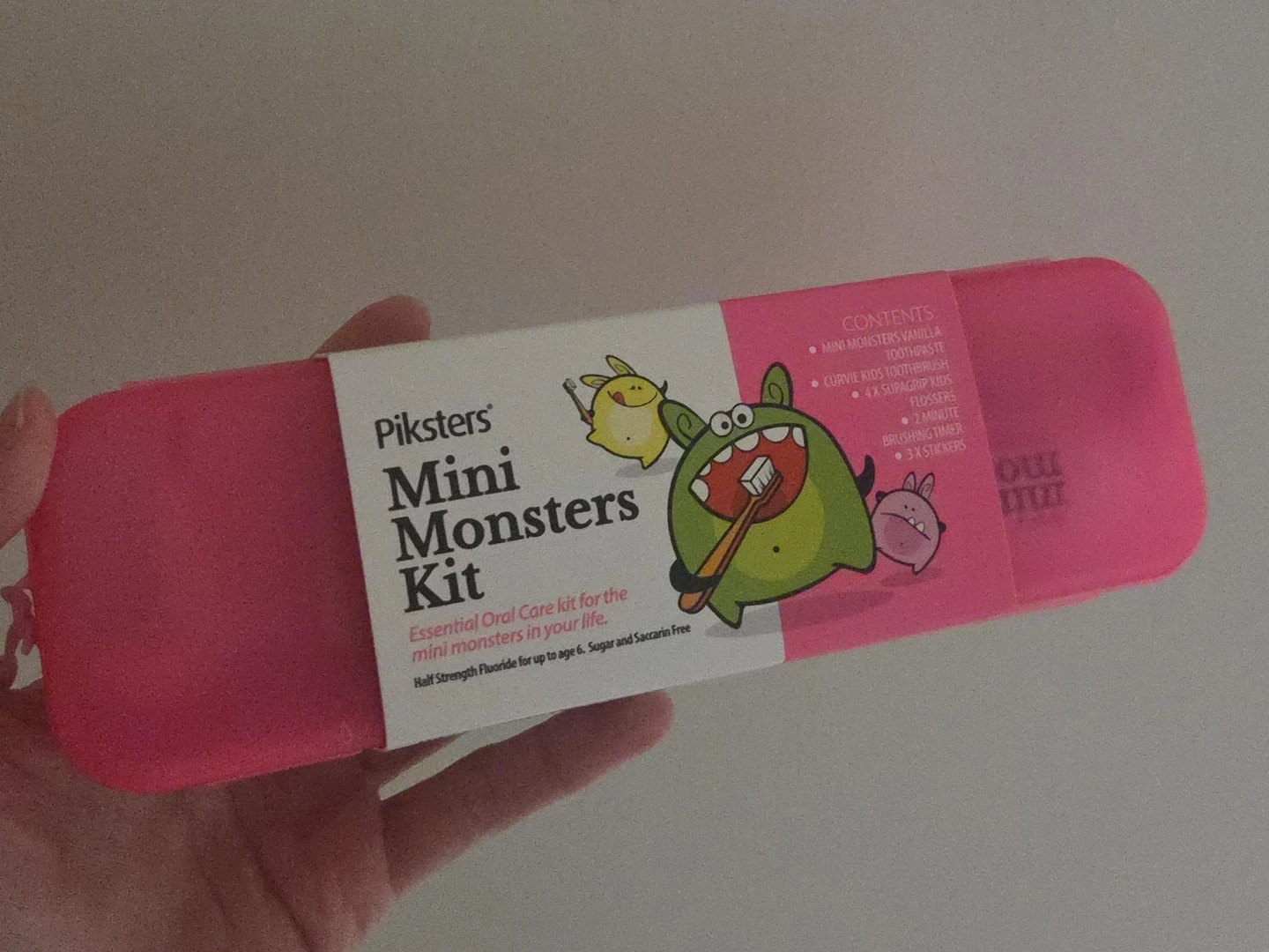 Piksters Mini Monsters Oral Care Kit