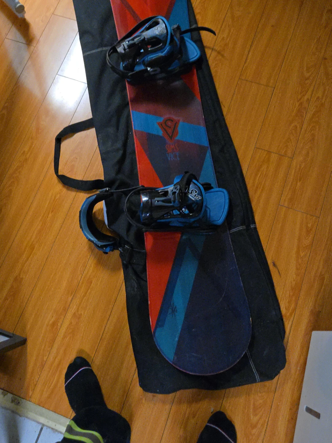 Sims Vice Snowboard with Bindings
