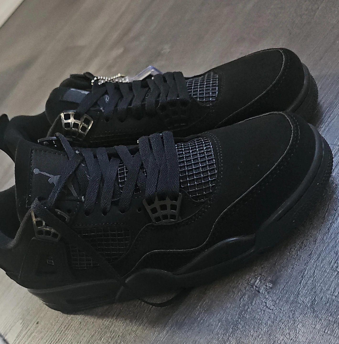Nike Air Jordan 4 Black Cat Shoes
