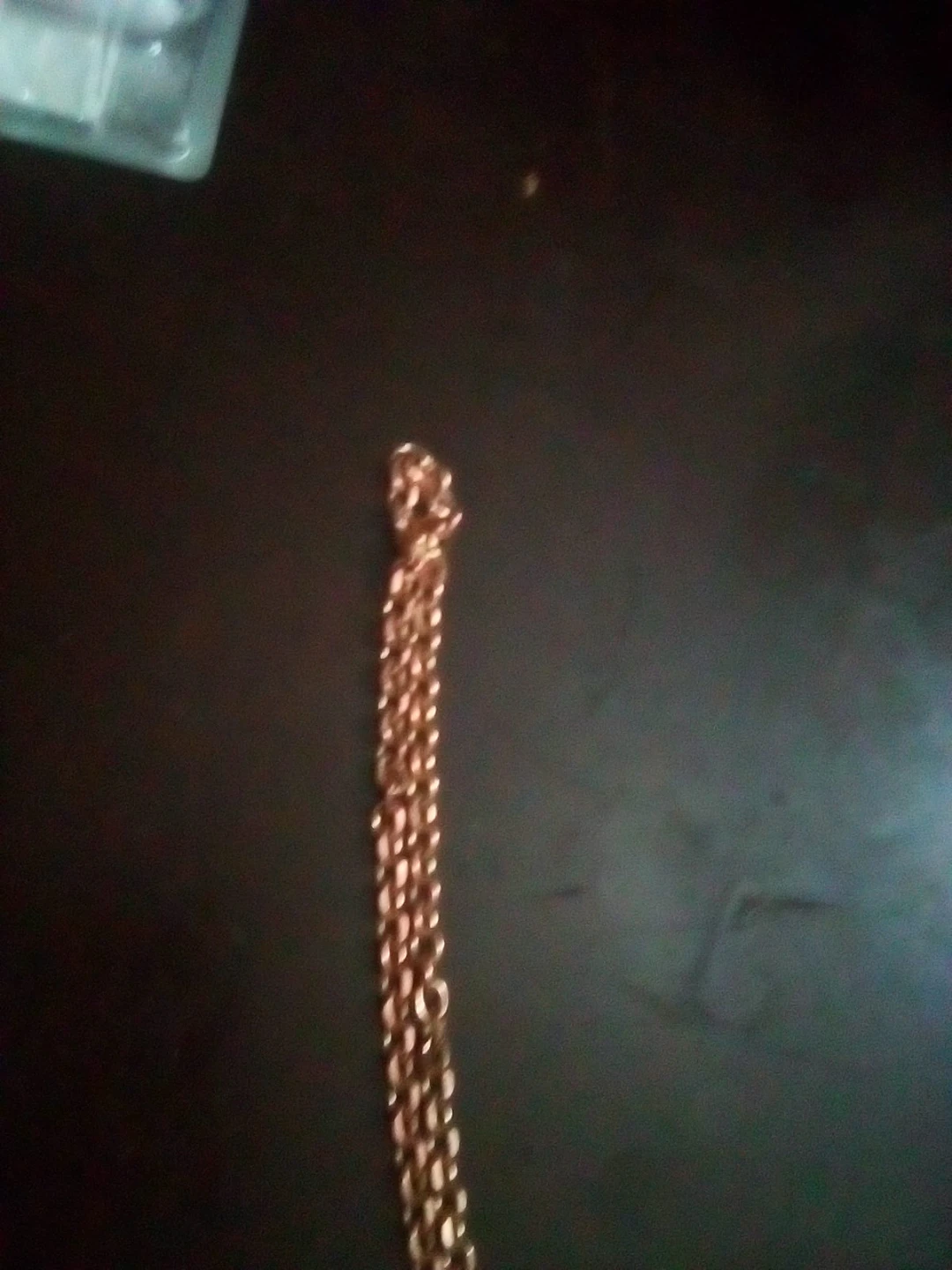Gold Tone Chain Necklace