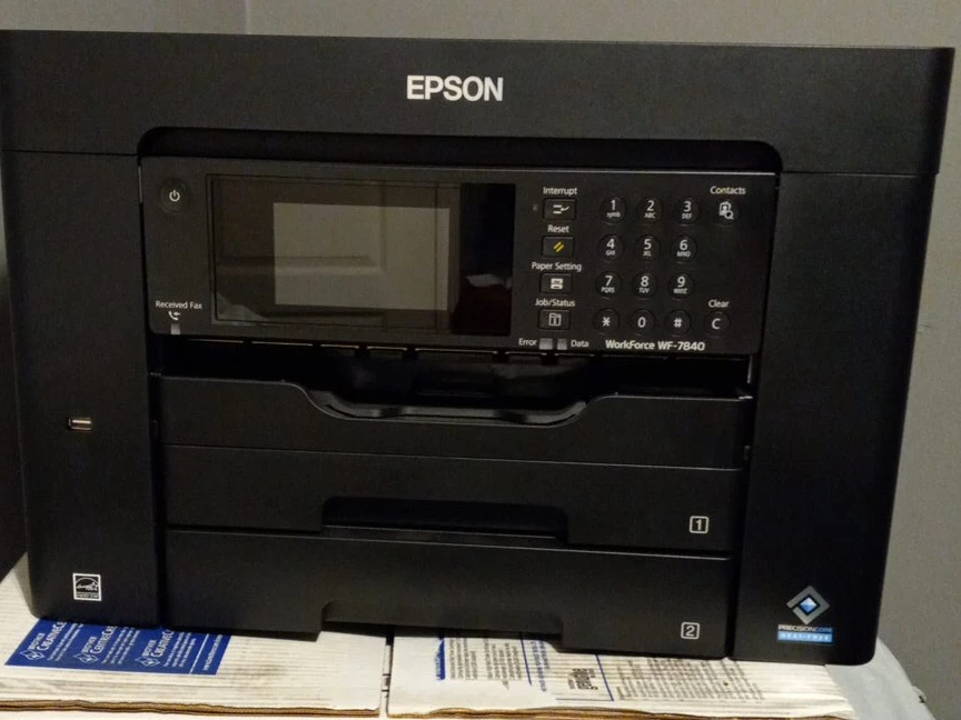Epson WorkForce WF-7840 Printer
