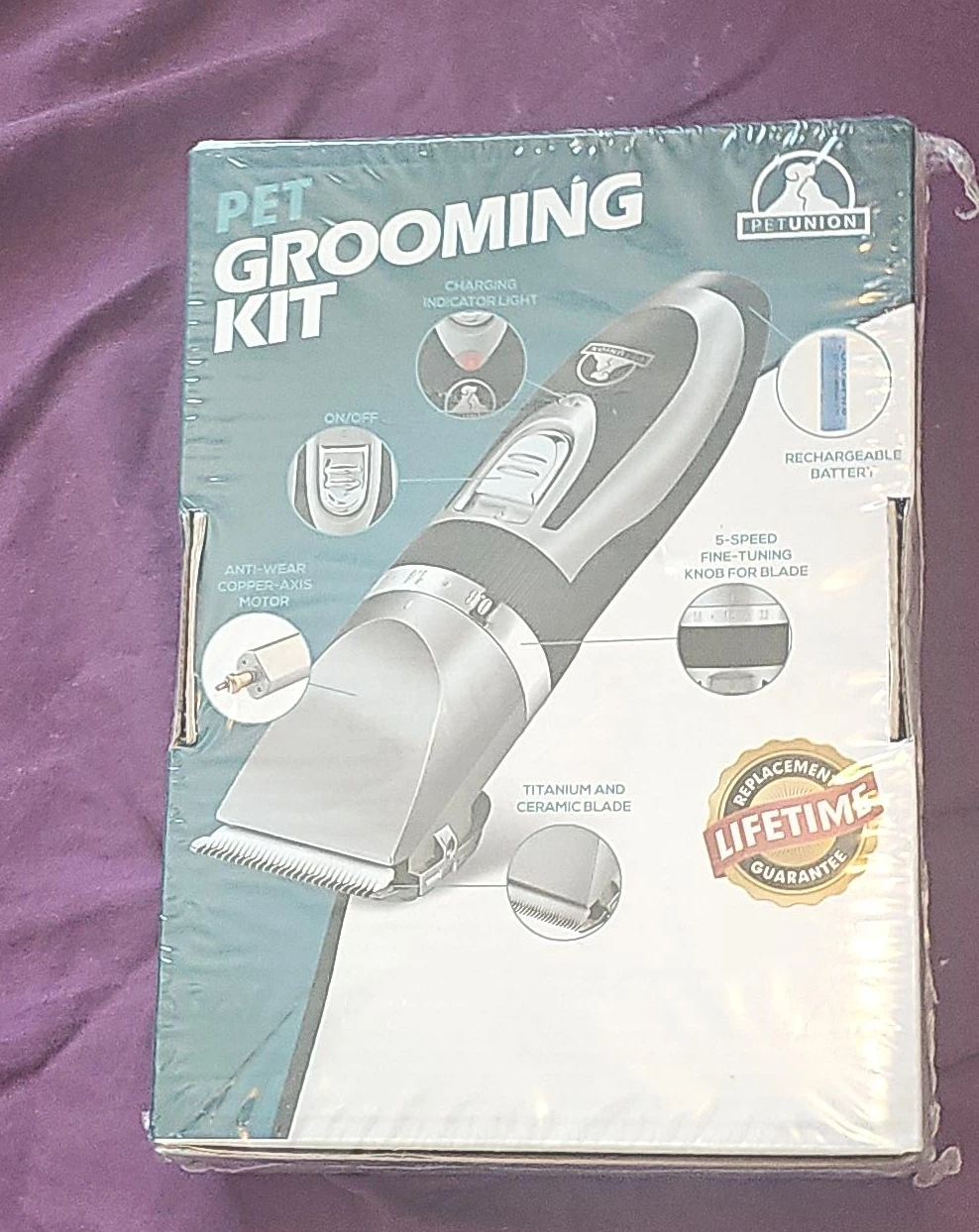 Petunion Pet Grooming Kit - New in Box