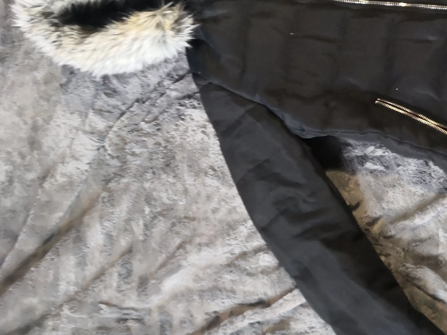 Revamped Black Winter Puffer Coat
