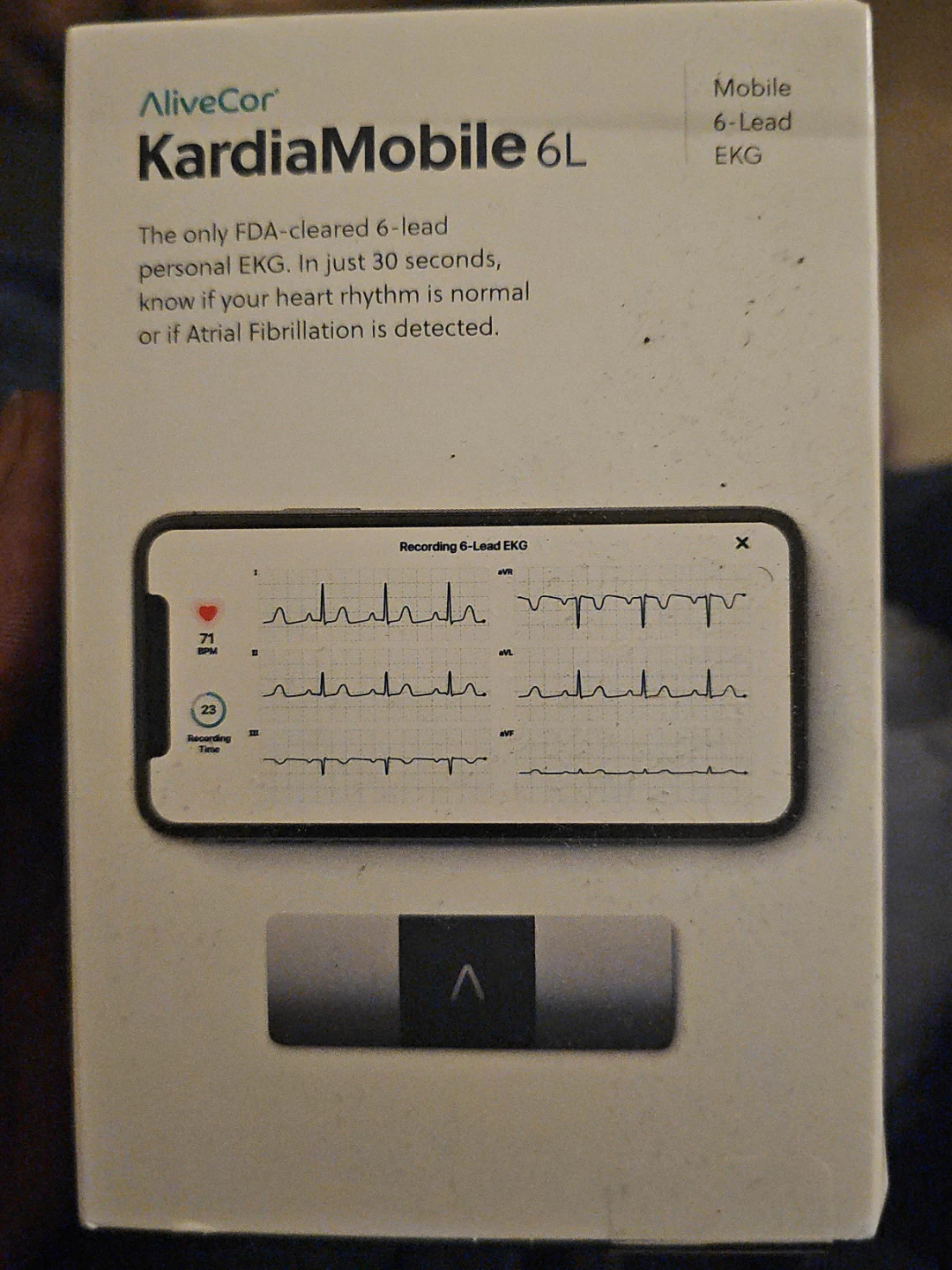 AliveCor KardiaMobile 6L EKG Monitor - photo 3
