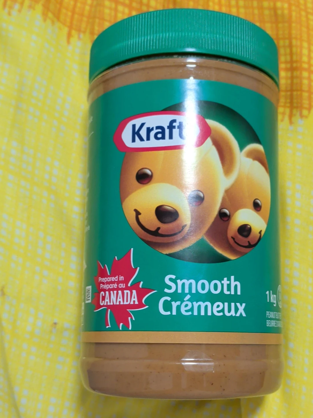 Kraft Smooth Peanut Butter - 1kg