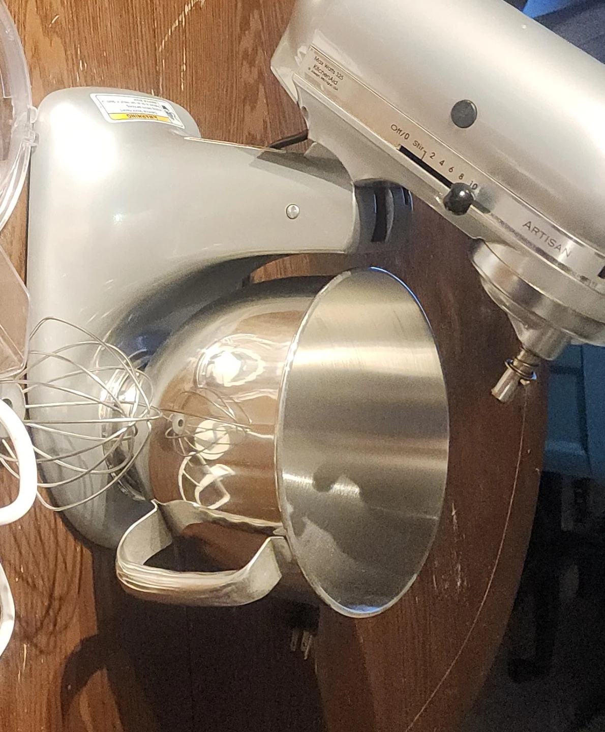 KitchenAid Artisan Stand Mixer - Silver (needs repair)